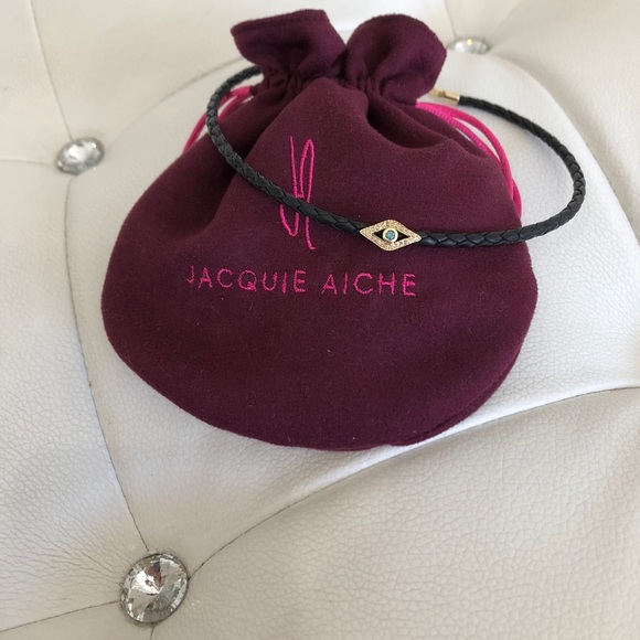 👁SOLD👁Jacquie Aiche Blue Diamond Choker👁 - Picture 2 of 6